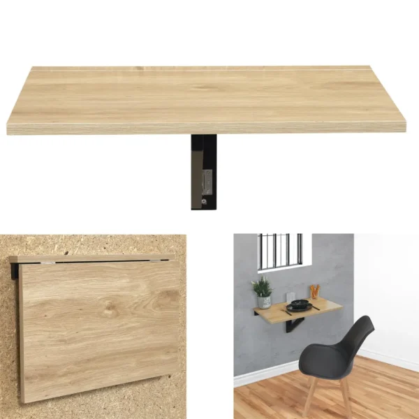 MILA Table murale pliante en bois – Image 4