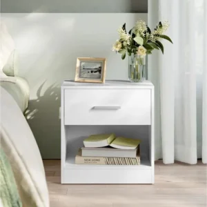 Commode coffre sécurisée avec serrure cachée à ouverture par carte